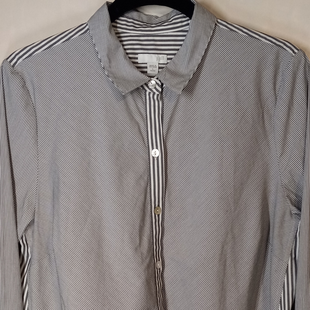 Candy Striped Button Down Shirt - image 7